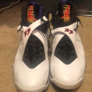 Jordan purple and white size 13